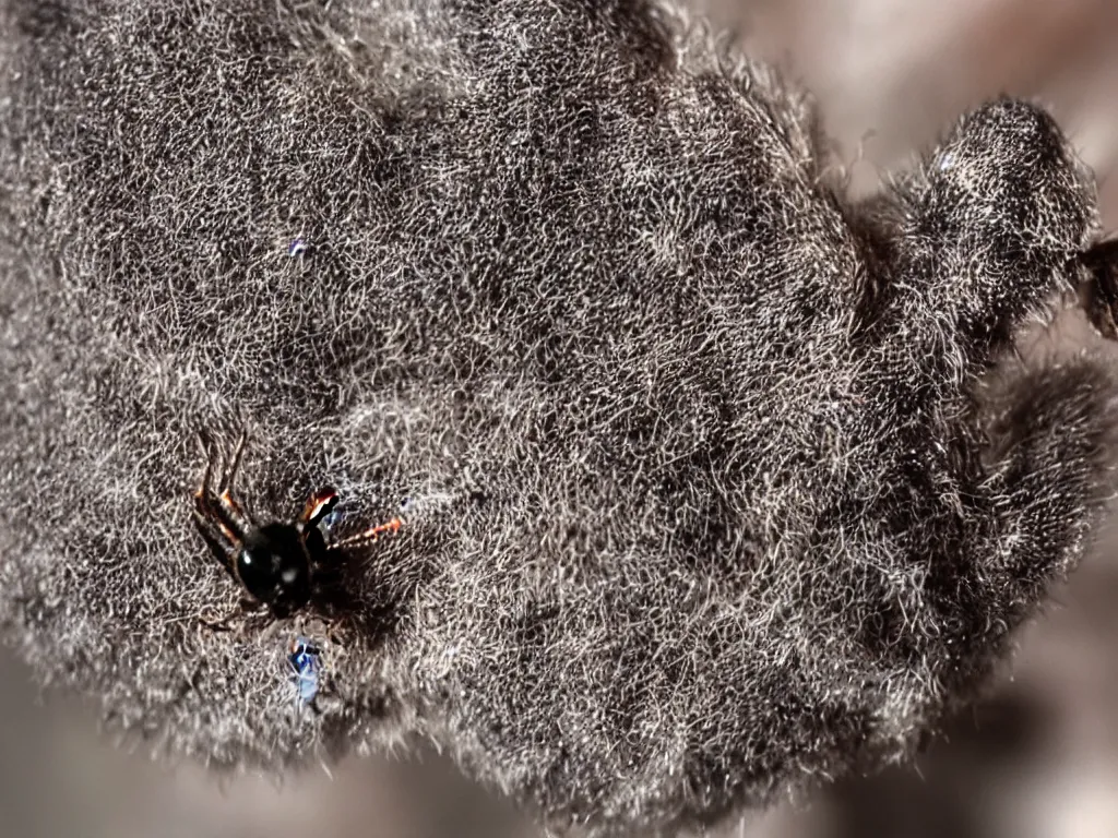 Image similar to close up shots of cute spider