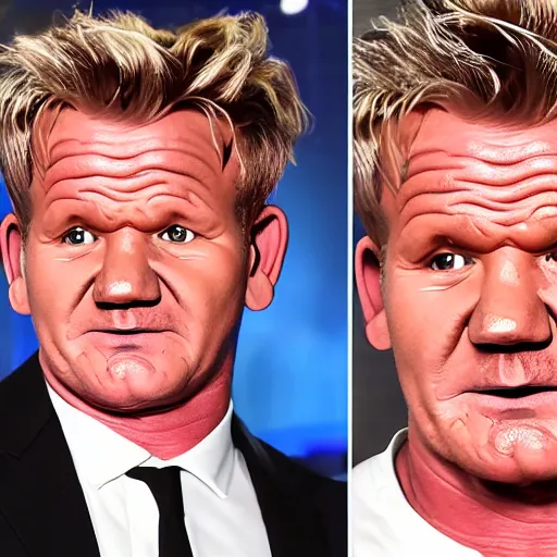 Prompt: gordon ramsay smoking weed and getting stoned, weed, gordon ramsay smoking a blunt, gordon ramsay looking cool, realistic, hyper-realistic