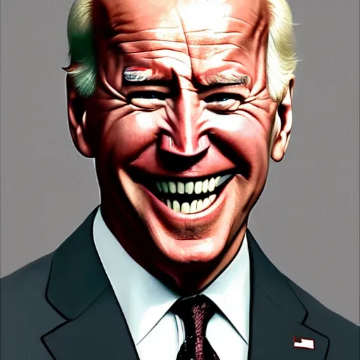 Prompt: Very funny Joe Biden as a dump looking monkey, like gorilla but good face, colorful painting on grey scale face, powerful , magic, thunders, dramatic lighting, intricate, wild, highly detailed, digital painting, artstation, concept art, smooth, sharp focus, illustration, art by artgerm and greg rutkowski and alphonse mucha, footage