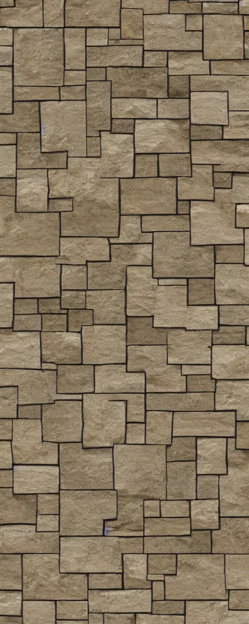 Image similar to texture map of beige stone with rectilinear engraving