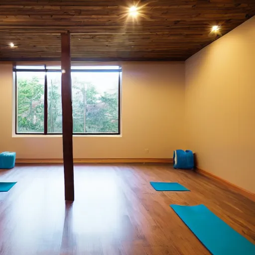 Image similar to yoga dojo, interior