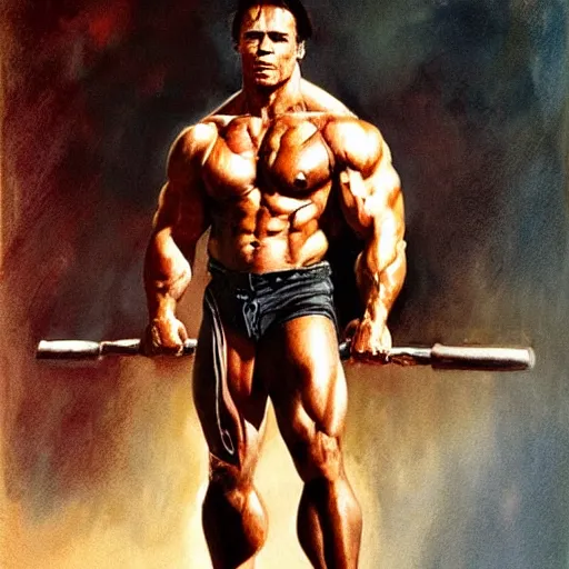 Full body best sale arnold schwarzenegger