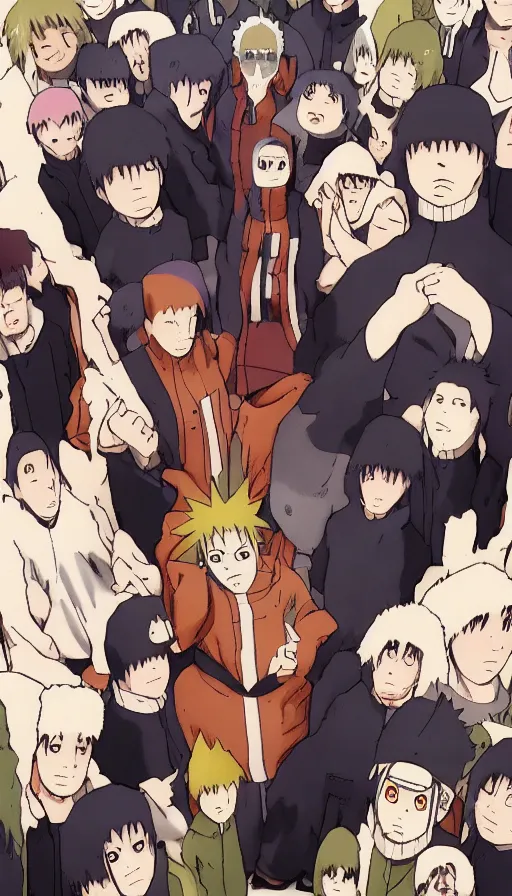 Image similar to The end of an organism, from Naruto