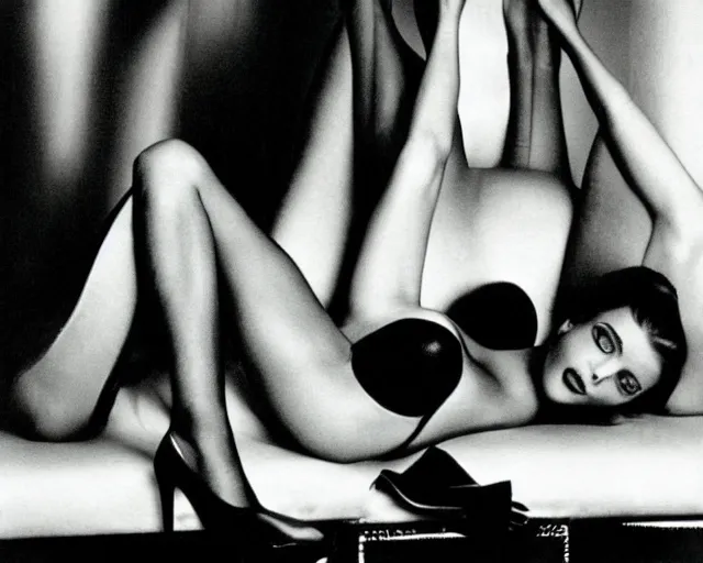 Image similar to helmut newton