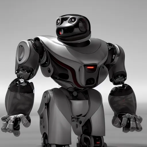 Prompt: advanced chonky robotic cyborg design, studio octane render