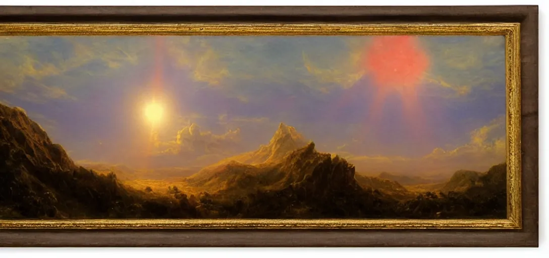 Image similar to Heaven-banned for sins against God by Frederic Edwin Church