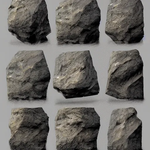 Image similar to rock texture stilized, artstation