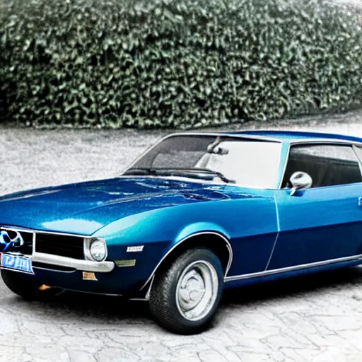 Prompt: audi camaro b 1 ( 1 9 6 9 )