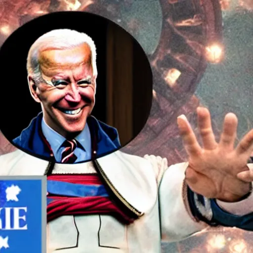 Image similar to joe biden as doctor strange