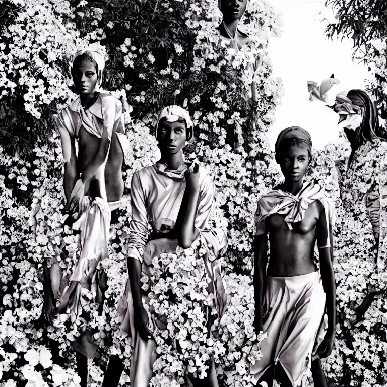 Image similar to fashion editorial by richard mosse