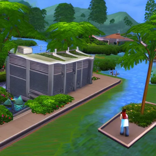 Image similar to monsoon in the sims 2