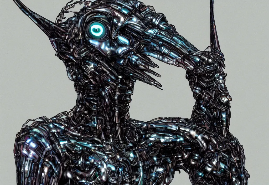 Image similar to a portrait of a cybernetic mantis menacingly looking at the camera , fantasy, menacing, scary, trending on artstation, digital art.