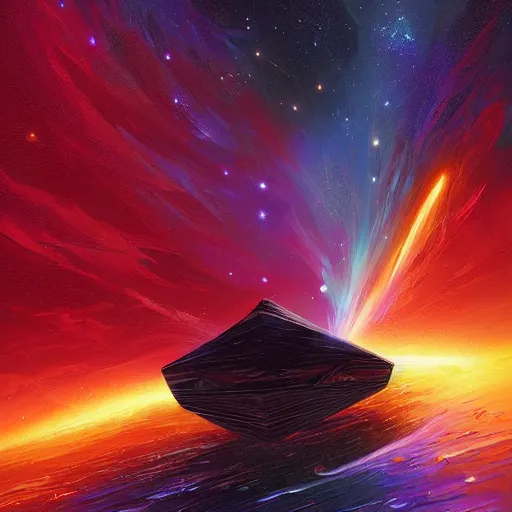 Prompt: a quasar in space, by anato finnstark, by alena aenami, by john harris, by ross tran, by wlop, by andreas rocha