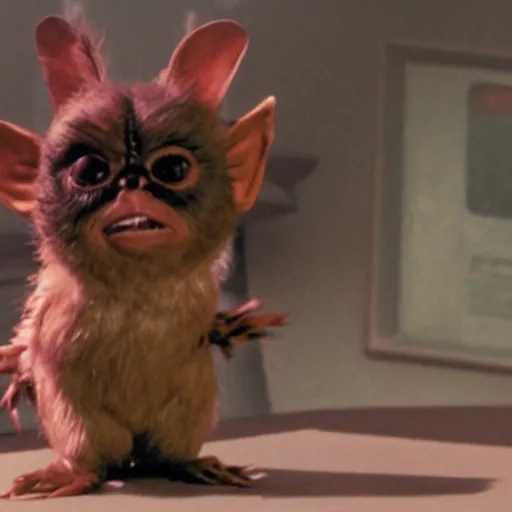 Image similar to a film still of mogwai from from gremlins in star wars realistic, detailed