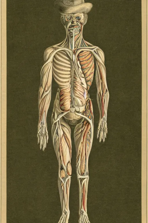 Image similar to anatomical diagram of a cactusman