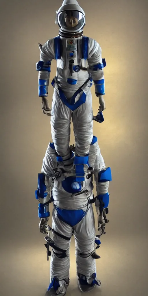 Image similar to science fiction anime space suit