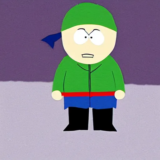 Image similar to southpark loki