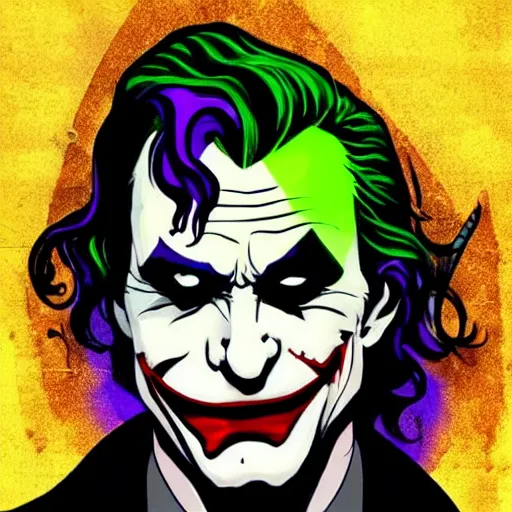 Prompt: the Joker as Batman