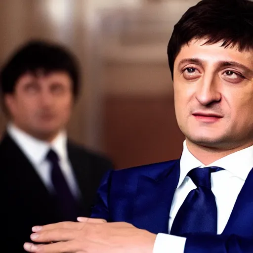 Image similar to Zelenskiy as Tony Montana