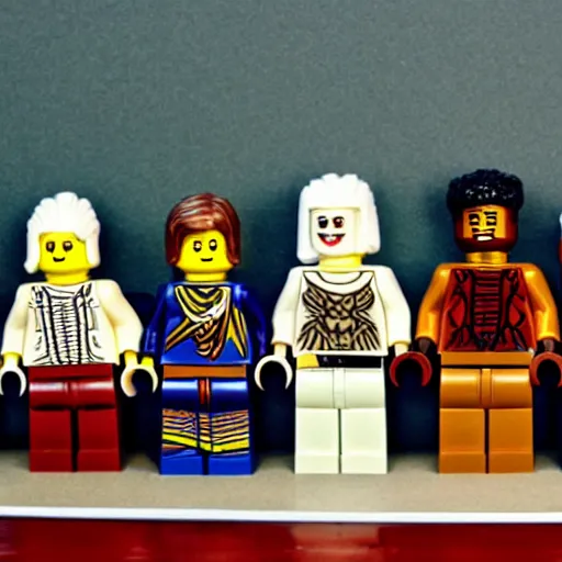 Image similar to lego set of people in ancient israelite costumes