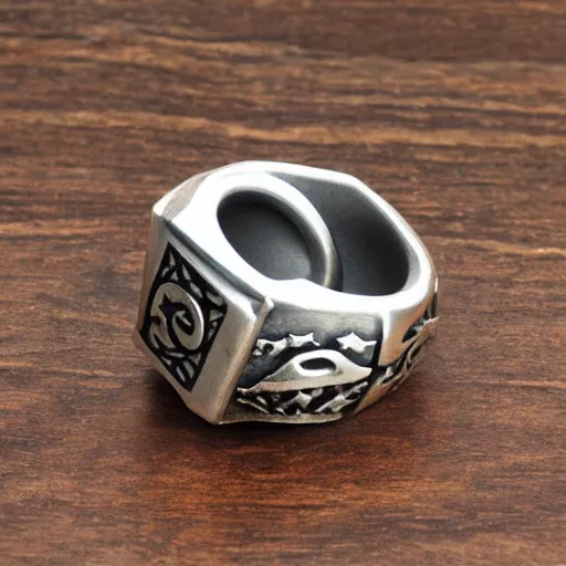 Image similar to D&D item the Ring of Three Wishes