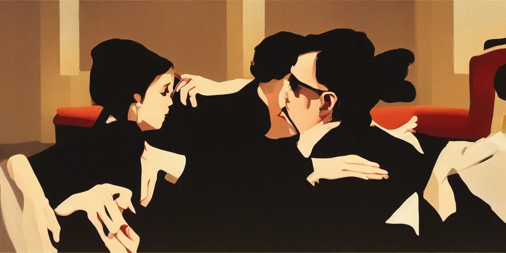 Prompt: Concept Art of cinematography of Terrence Malick film by Vettriano, Jack