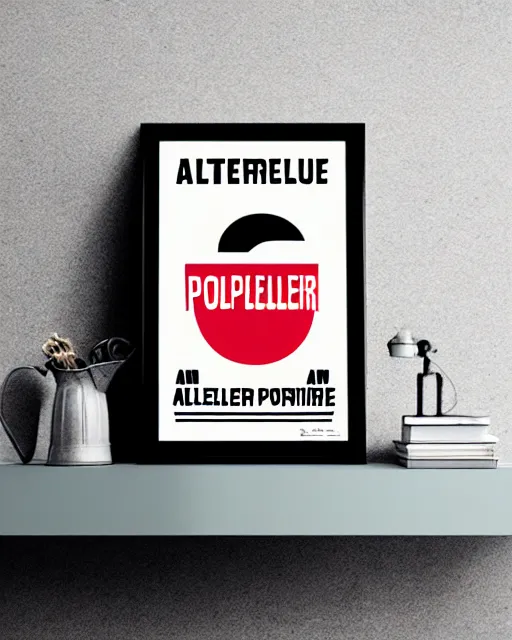 Prompt: a poster by atelier populaire