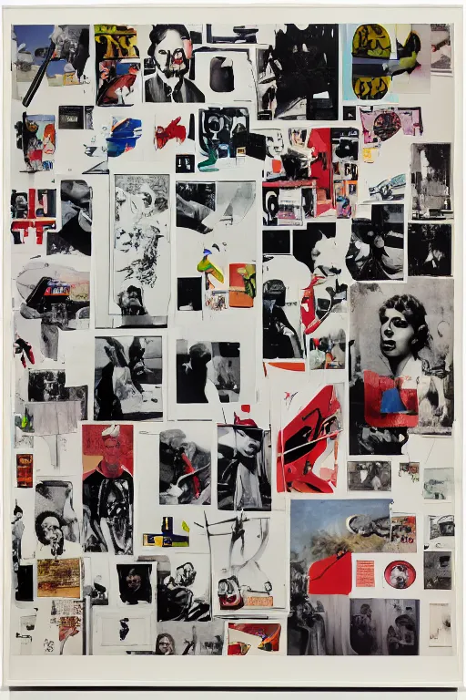 Prompt: life without ammo by richard hamilton and mimmo rotella and violet polsangi, photo realistic, pop art, incrinate, sharp focus, symmetrical, pararel, justify content center, random content, balance and proportional, cleanest image, white frame border