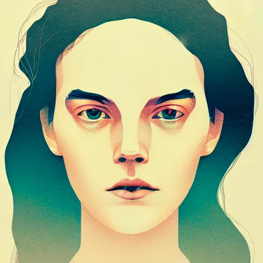 Image similar to portrait marina, soft light, by killian eng and conrad roset, inspired by cryptozoology, fine, sharp high detail, screen print,