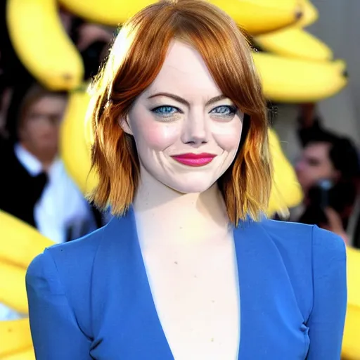 Image similar to emma stone is a banana