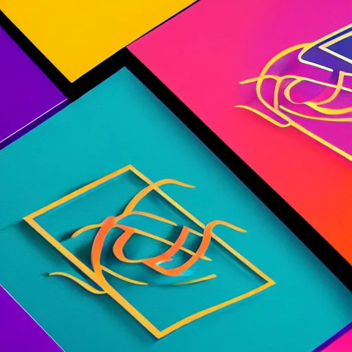 Prompt: « beautiful logo for a creative studio, colourful, design, modern, art »