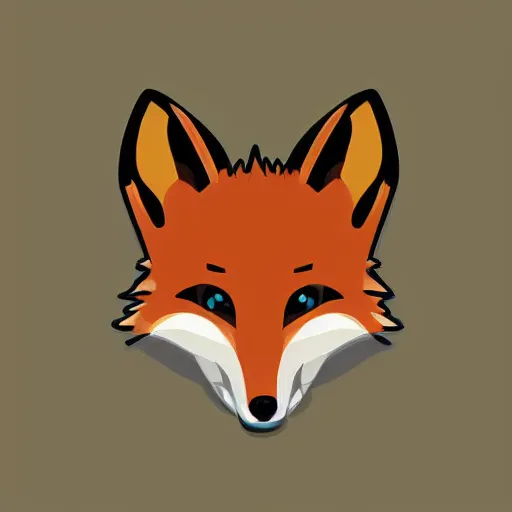 Image similar to a fox wearing a military helmet, portrait, beautiful, leaves on head, different camo styles, neutral background, digital art, realistic and stylized, retro look