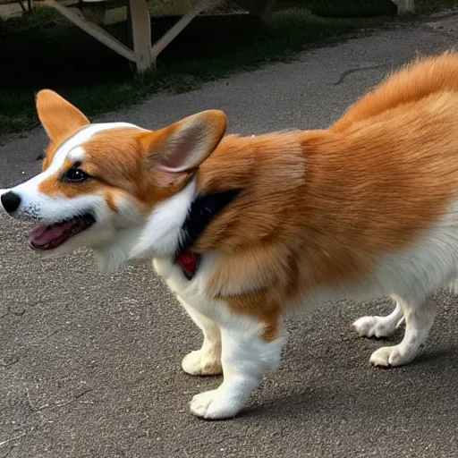 Prompt: a corgi in austin, texas