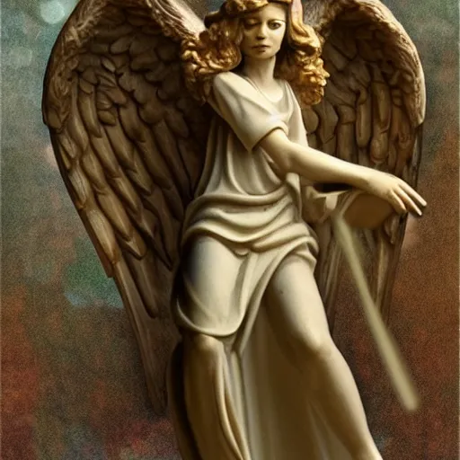 Image similar to biblically accurate angel