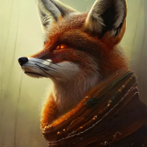 Prompt: a ultradetailed beautiful painting of a close view of an intricate wooden mask of a fox with wonderful colors, concept art, high resolution 4 k, by tom bagshaw, greg rutkowski, charli bowater and artgeem