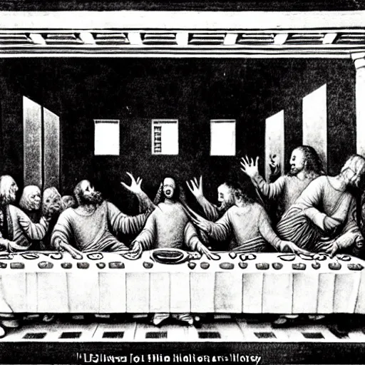 aliens in the last supper | Stable Diffusion | OpenArt