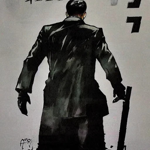 Image similar to Adolf Hitler by Yoji Shinkawa