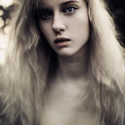 Image similar to georgous blonde girl by Alessio Albi