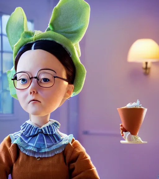 Prompt: very beautiful portrait of an extremely cute and adorable walter white maid costume, smooth, perfect face, fantasy, character design by mark ryden and pixar and hayao miyazaki, sharp focus, concept art, harvest fall vibrancy, intricate detail, cinematic lighting, hyperrealistic, 3 5 mm, diorama macro photography, 8 k, 4 k