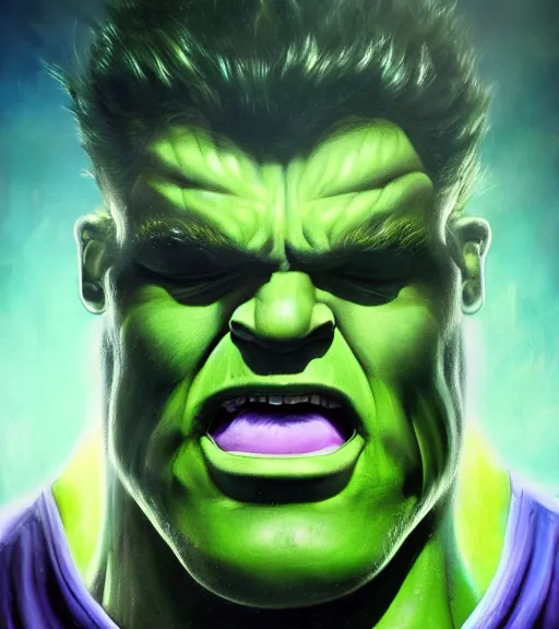 Image similar to cosmic hulk. realism art, high detailed, fine art, trending on artstation, smooth draw, perfect lightning, sharp focus.