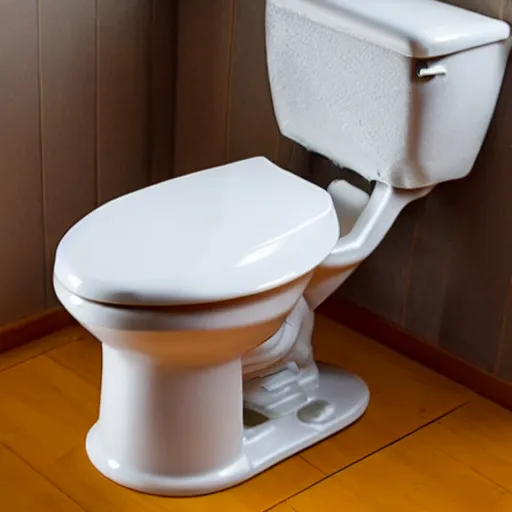 Image similar to broken toilet