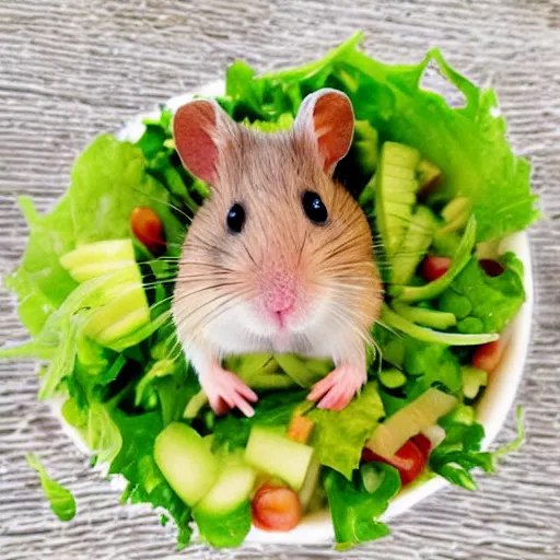 Hamster salad clearance