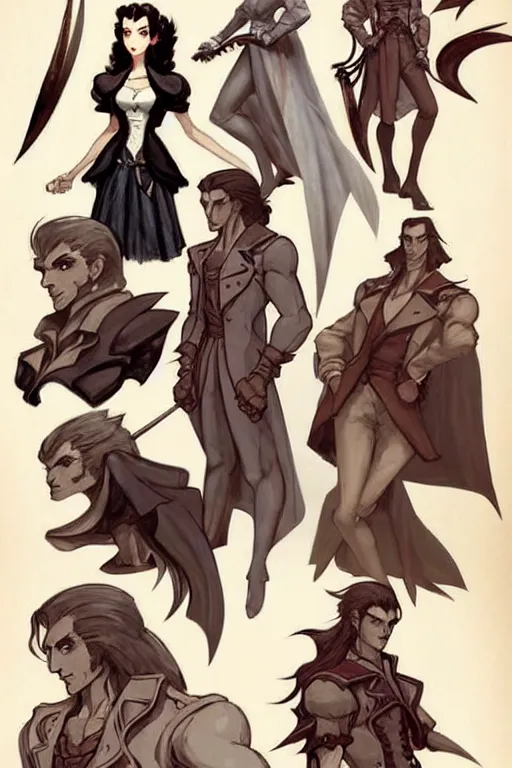 Prompt: ( ( ( ( ( 1 9 5 0 s castlevania new characters spritesheet. muted colors. ) ) ) ) ) by jean - baptiste monge!!!!!!!!!!!!!!!!!!!!!!!!!!!!!!