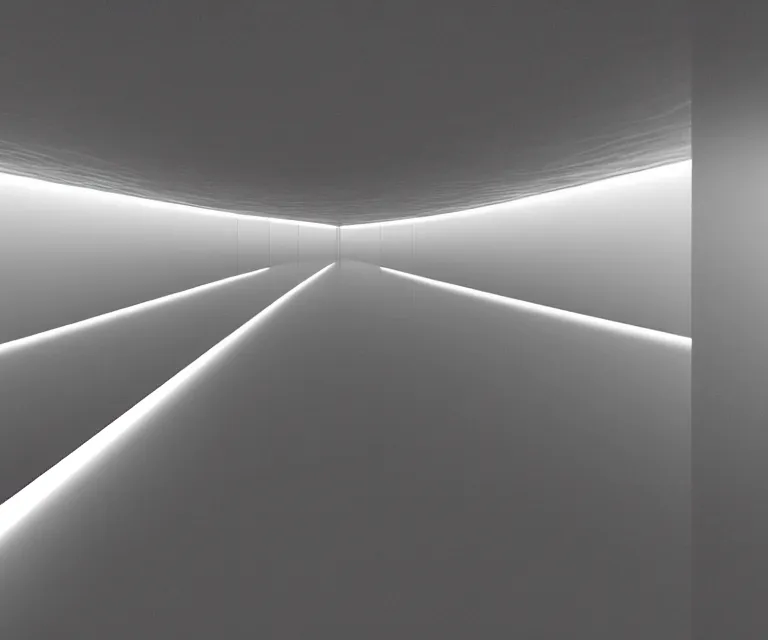 Image similar to still from a film : floating vr interface with depth of field, a minimalist transparent space station tunnel network, vertically floating panels & soft white marble tablets displaying zooming interfaces and long scrolls and blurry misty glowing floating computer panels, stark chiaroscuro lighting