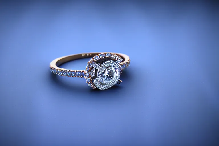 Image similar to diamond ring. super realistic 8 k render of a elegant, cinematic composition