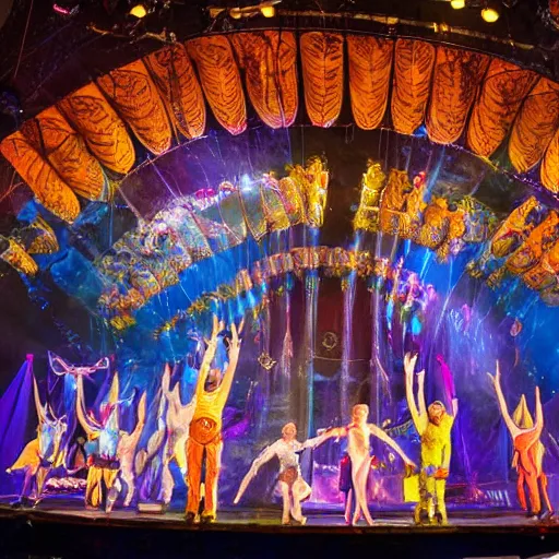 Prompt: cirque du soleil