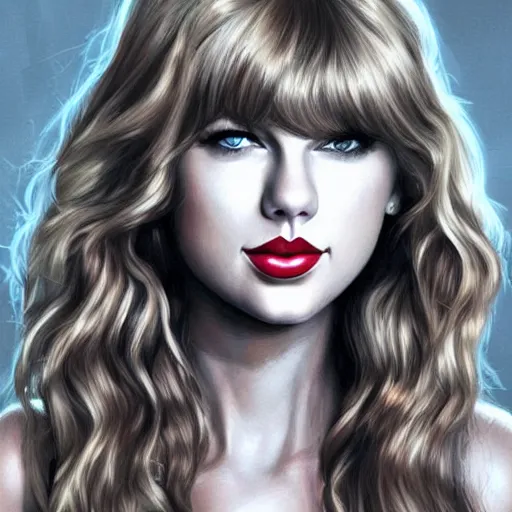 Image similar to taylor swift, highly detailed, portrait, character art by fiona staples.