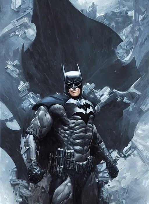 Image similar to digital _ painting _ of _ medevial batman _ by _ filipe _ pagliuso _ and _ justin _ gerard _ symmetric _ fantasy _ highly _ detailed _ realistic _ intricate _ port