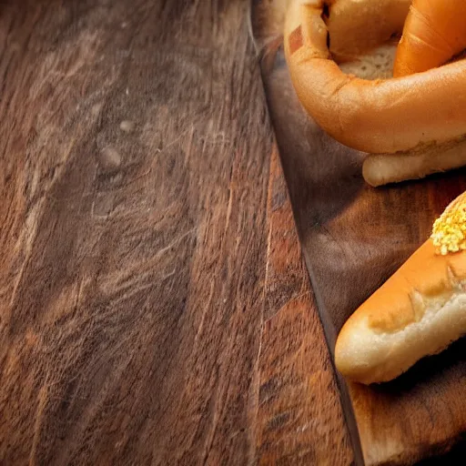 Image similar to a photo of a hotdog in the shape of snoop dog, 8 k