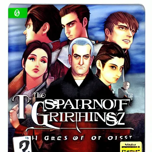 Image similar to the sopranos jrpg ps2 game of the year cover greatest hits